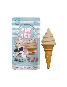 Pup Ice Glace Vanille&beurre de cacahuète 2 pces