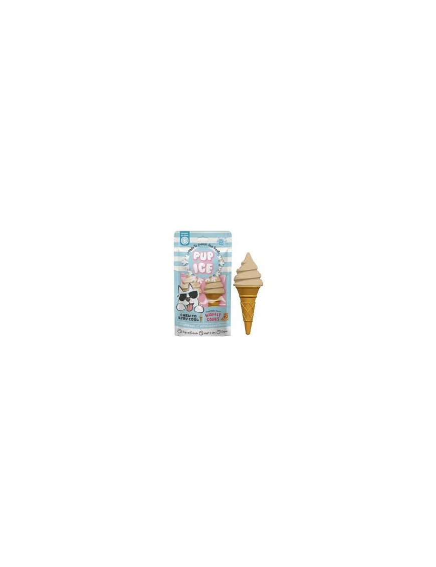 Pup Ice Glace Vanille&beurre de cacahuète 2 pces
