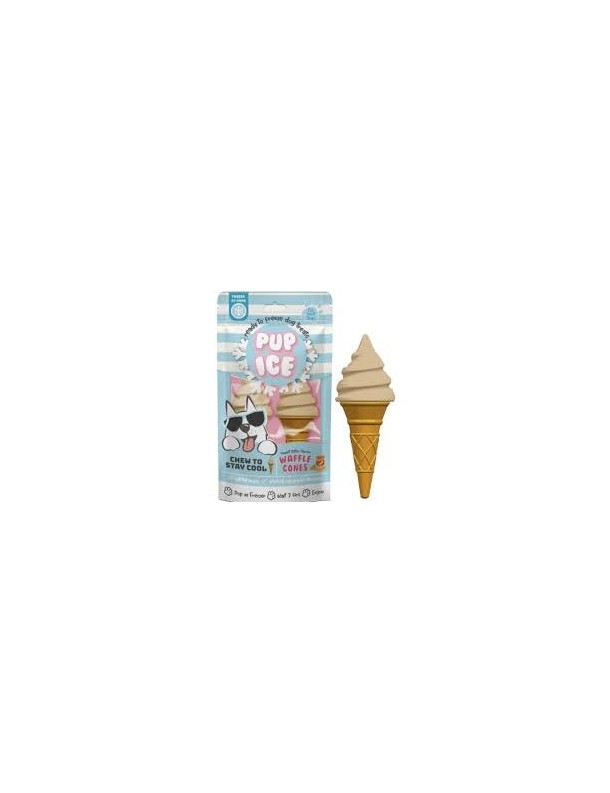 Pup Ice Glace Vanille&beurre de cacahuète 2 pces