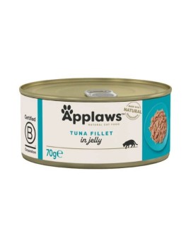 Applaws Natural Cat Filet de thon en gelée boîte 70 g