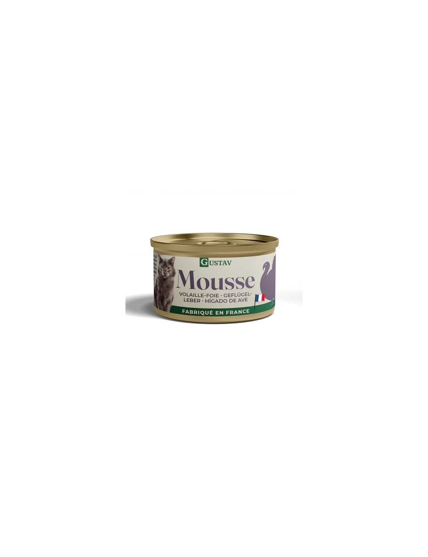 Gustav Mousse volaille/foie 85 g