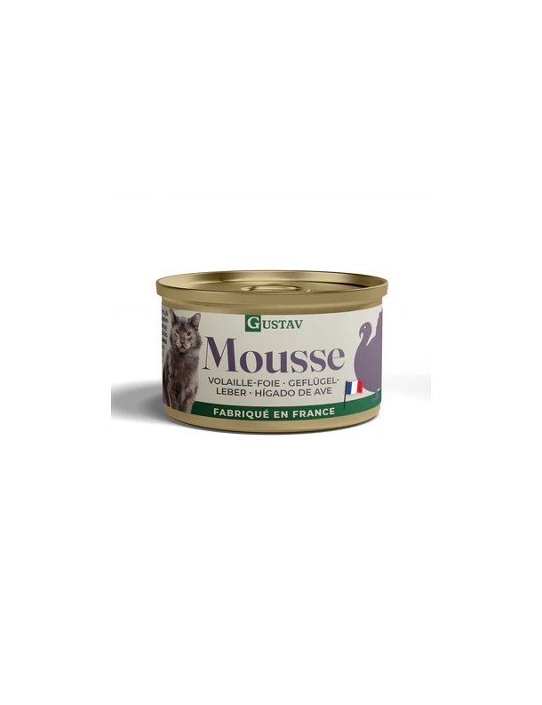 Gustav Mousse volaille/foie 85 g