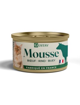 Gustav Mousse au boeuf 85 g