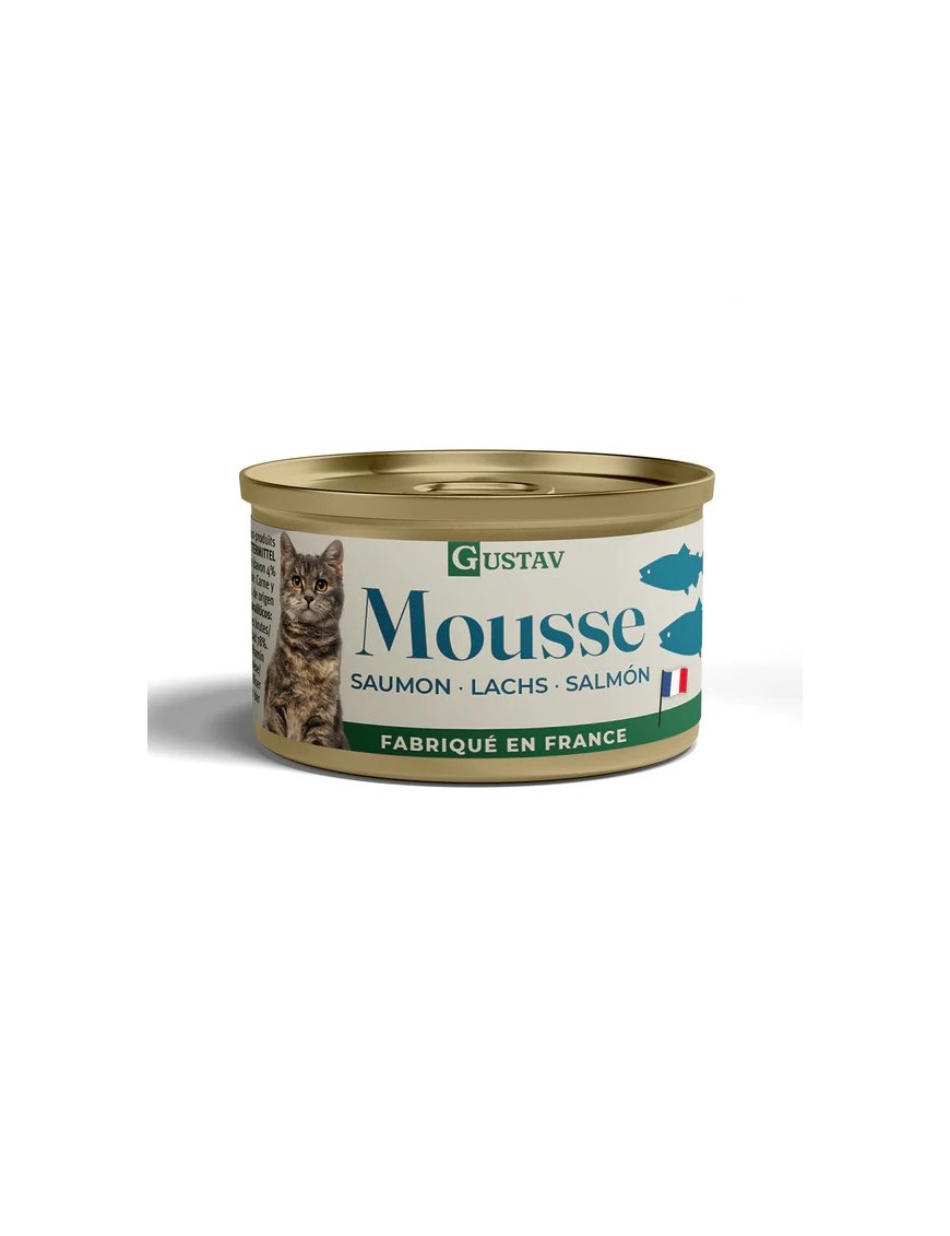 Gustav Mousse au saumon 85 g
