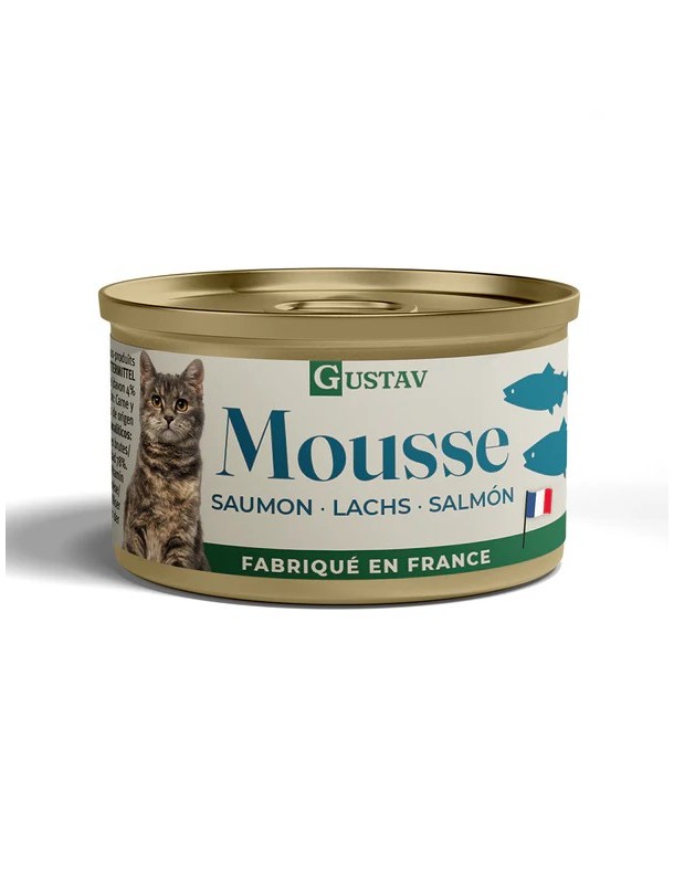 Gustav Mousse au saumon 85 g