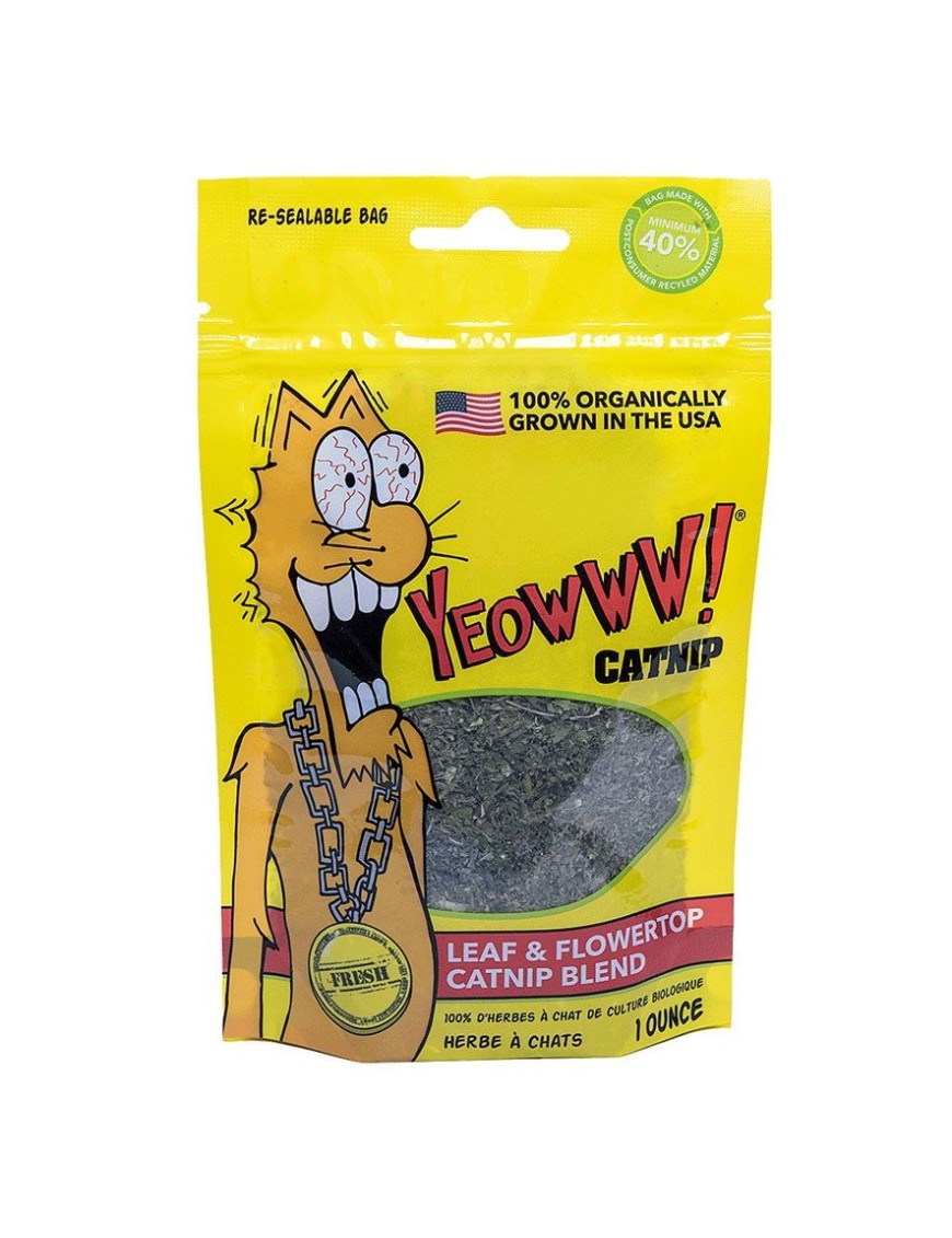 Yeowww Herbe catnip pour chat