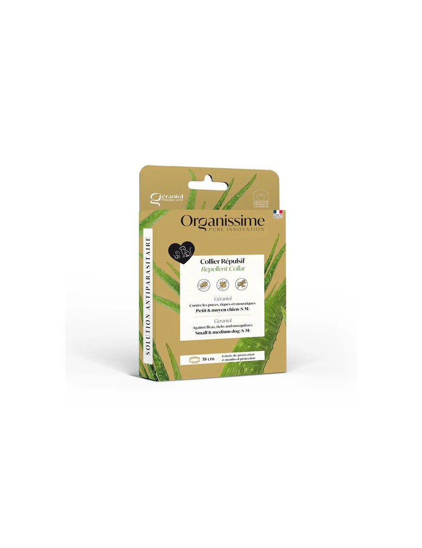 Organissime Collier chien antiparasitaire