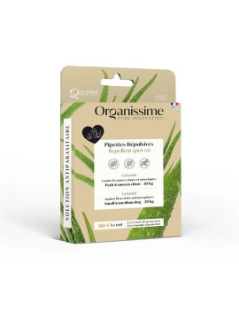 Organissime Pipettes antiparasitaires Petit chien