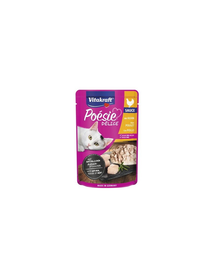 Poésie poulet sachet en sauce 85 g