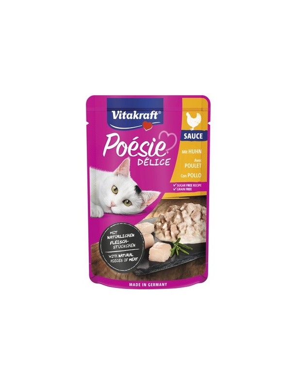 Poésie poulet sachet en sauce 85 g