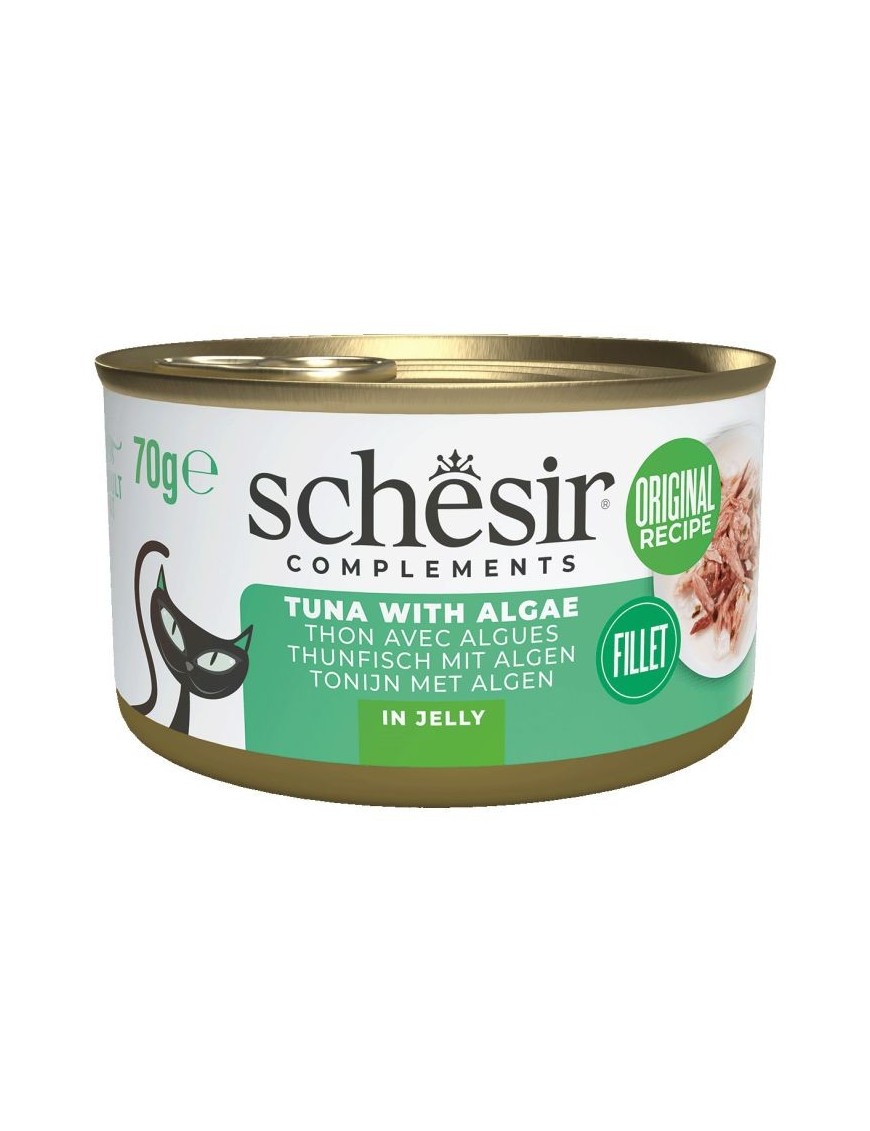 Schesir Boîte gelée Thon & algues 70 g