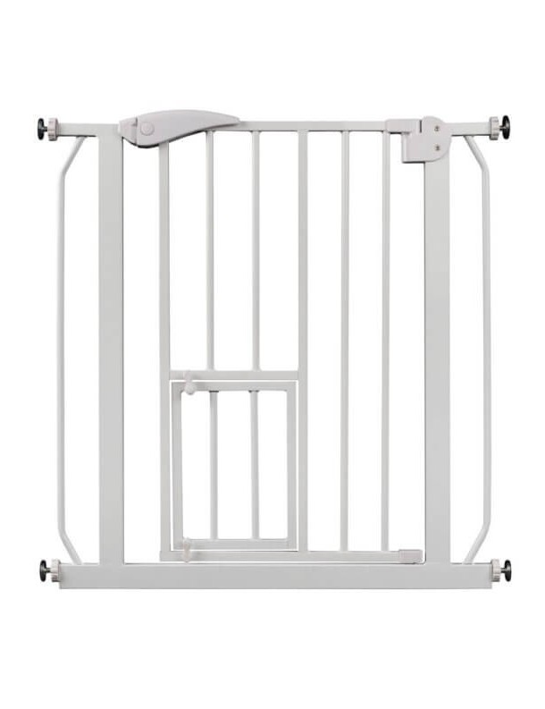 Porte de sécurité avec chatière