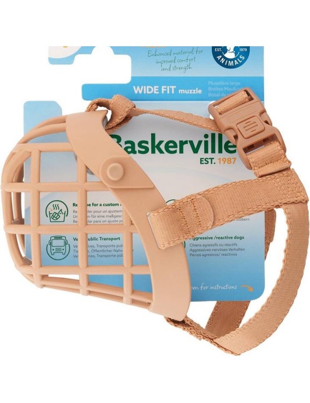 Baskerville Muselière pour museau court