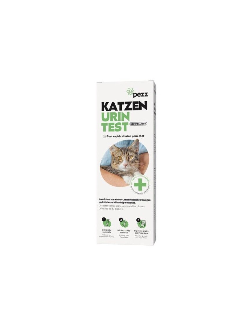 Pezz Test Urinaire pour chat