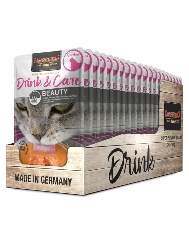 Leonardo Drink&Care Beauty Soupe au poulet 40 g