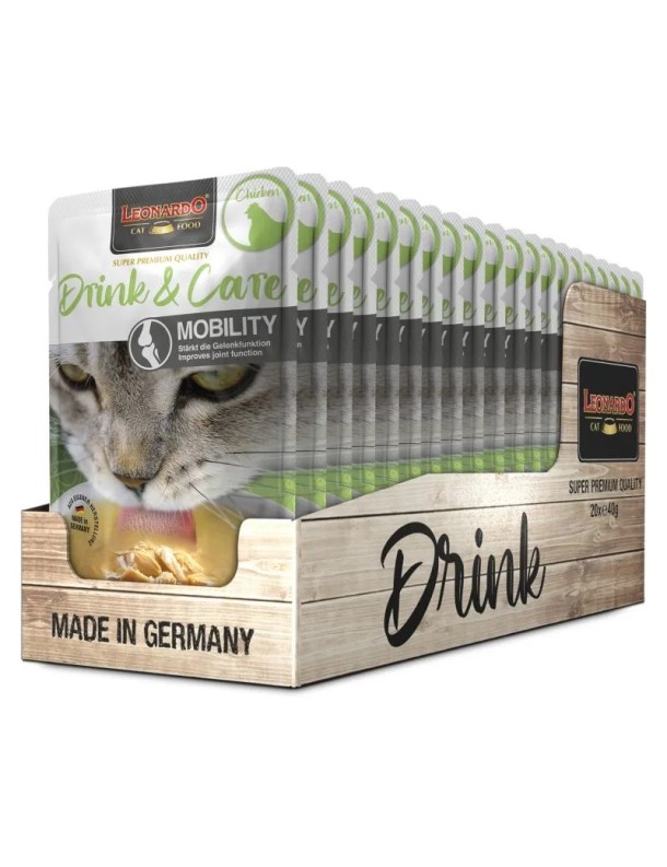 Leonardo Drink&Care Mobility Soupe au poulet 40 g