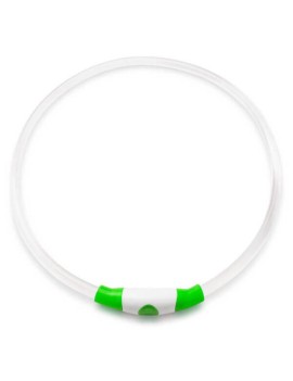 Collier lumineux vert
