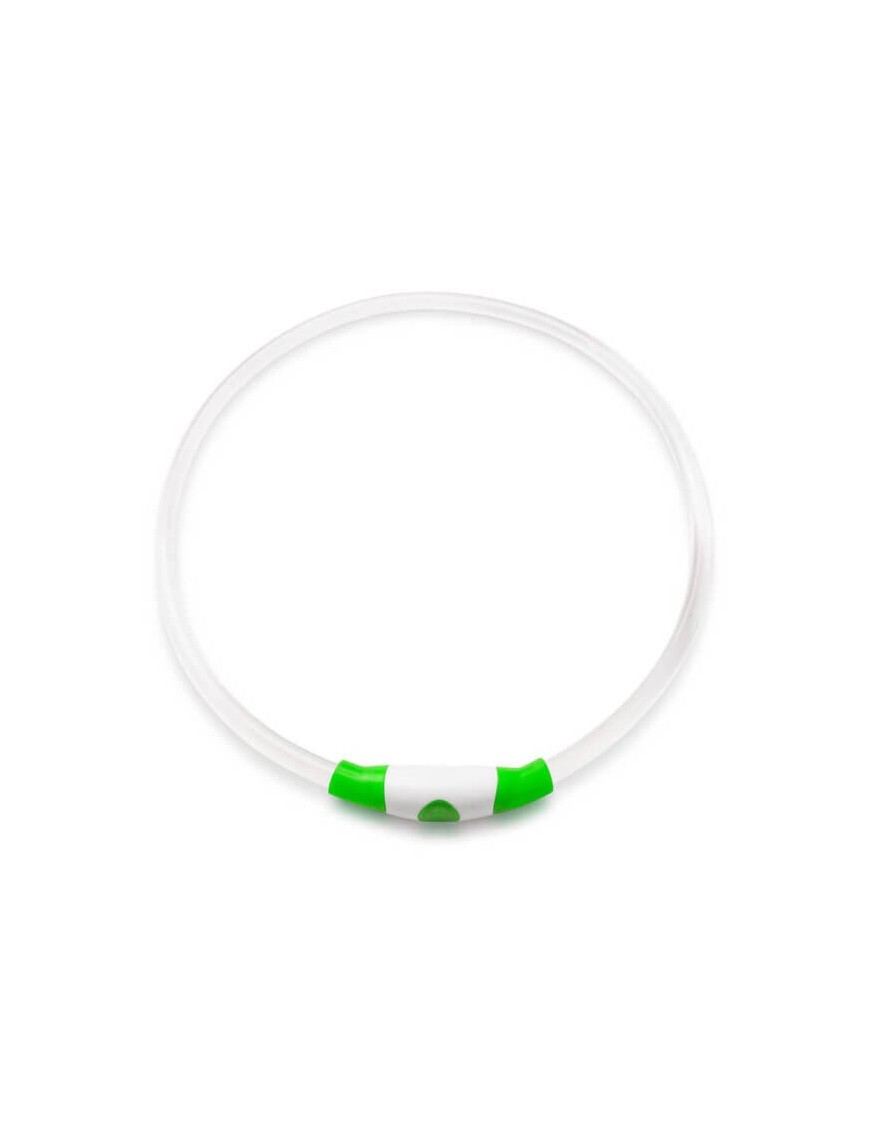 Collier lumineux vert