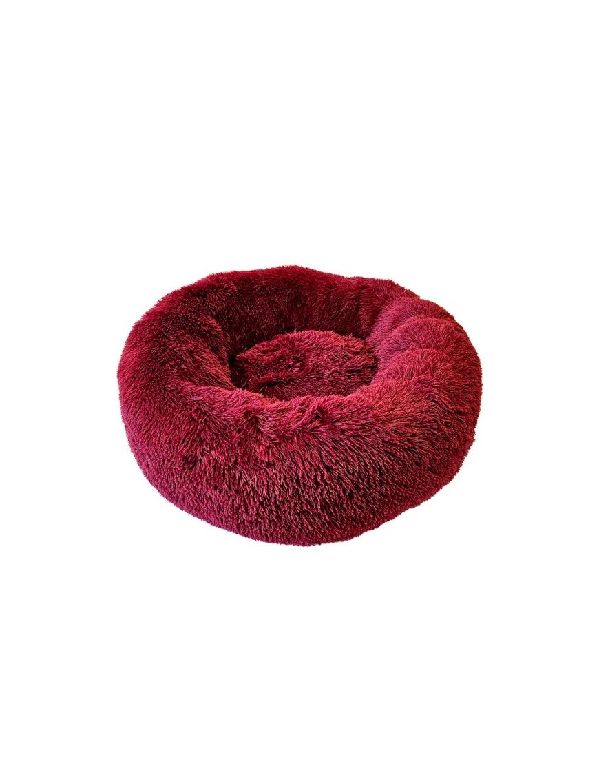 Lit Donut Cosy Bordeau
