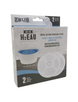 Filtre de rechange pour fontaine Zeus