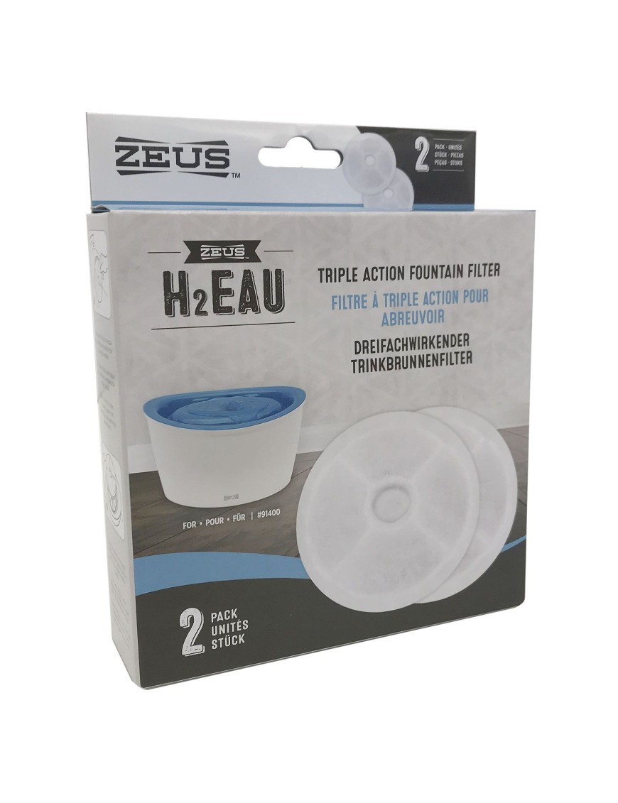 Filtre de rechange pour fontaine Zeus