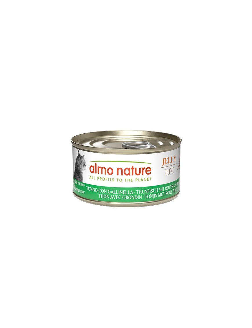 Almo Jelly Thon avec grondin boîte 70 g