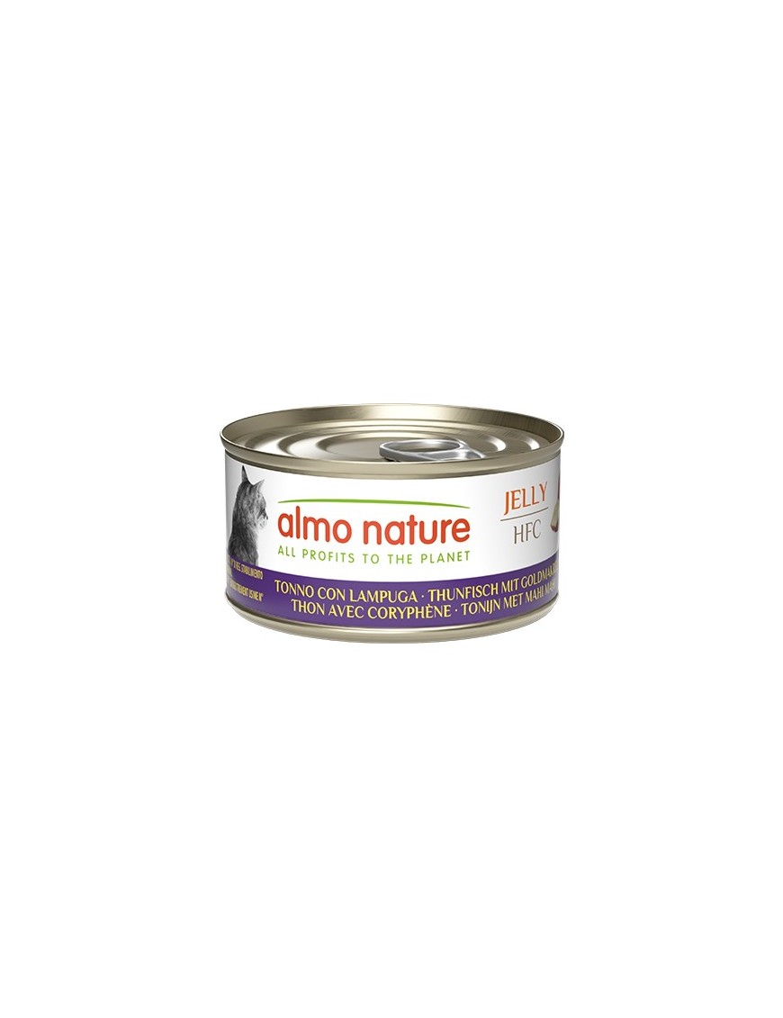 Almo Jelly Thon avec coryphène boîte 70 g