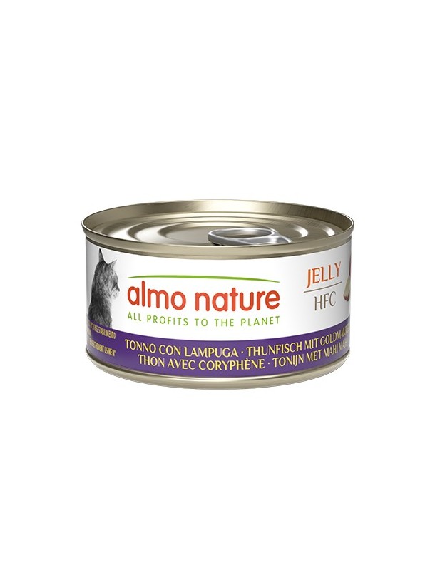 Almo Jelly Thon avec coryphène boîte 70 g