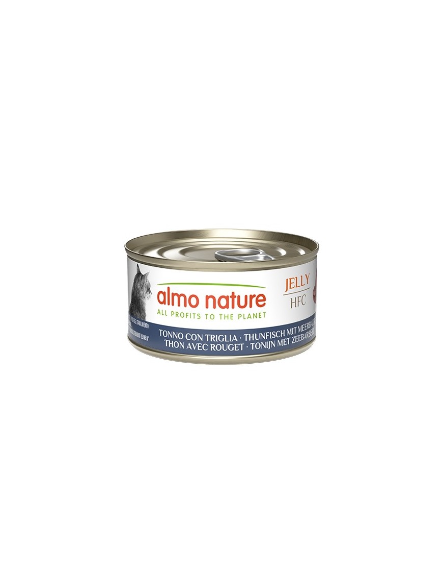Almo Jelly Thon avec rouget boîte 70 g