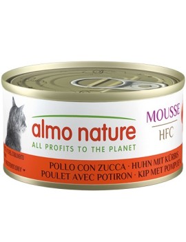Almo HFC Mousse Poulet et courge boîte 70 g