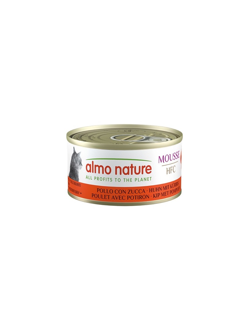 Almo HFC Mousse Poulet et courge boîte 70 g