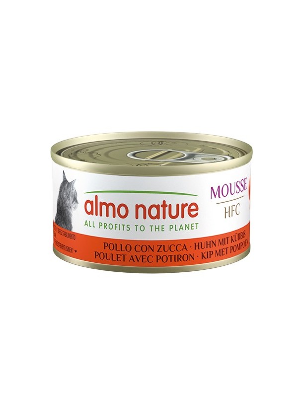 Almo HFC Mousse Poulet et courge boîte 70 g