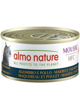 Almo HFC Mousse Maquereau avec poulet boîte 70 g