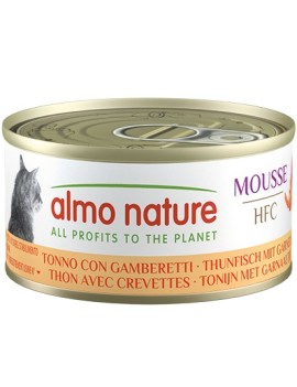 Almo HFC Mousse Thon avec crevettes boîte 70 g