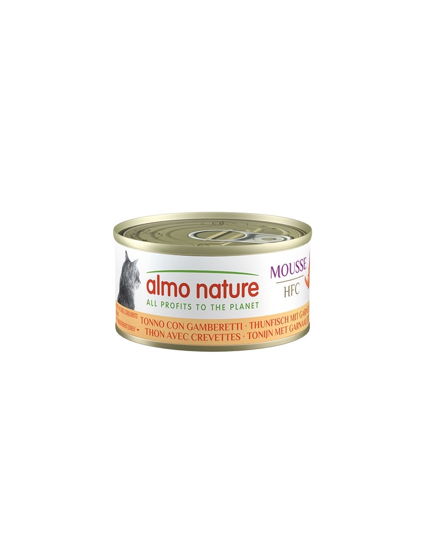 Almo HFC Mousse Thon avec crevettes boîte 70 g