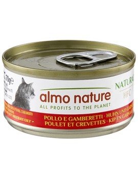 Almo Natural Poulet et crevettes boîte