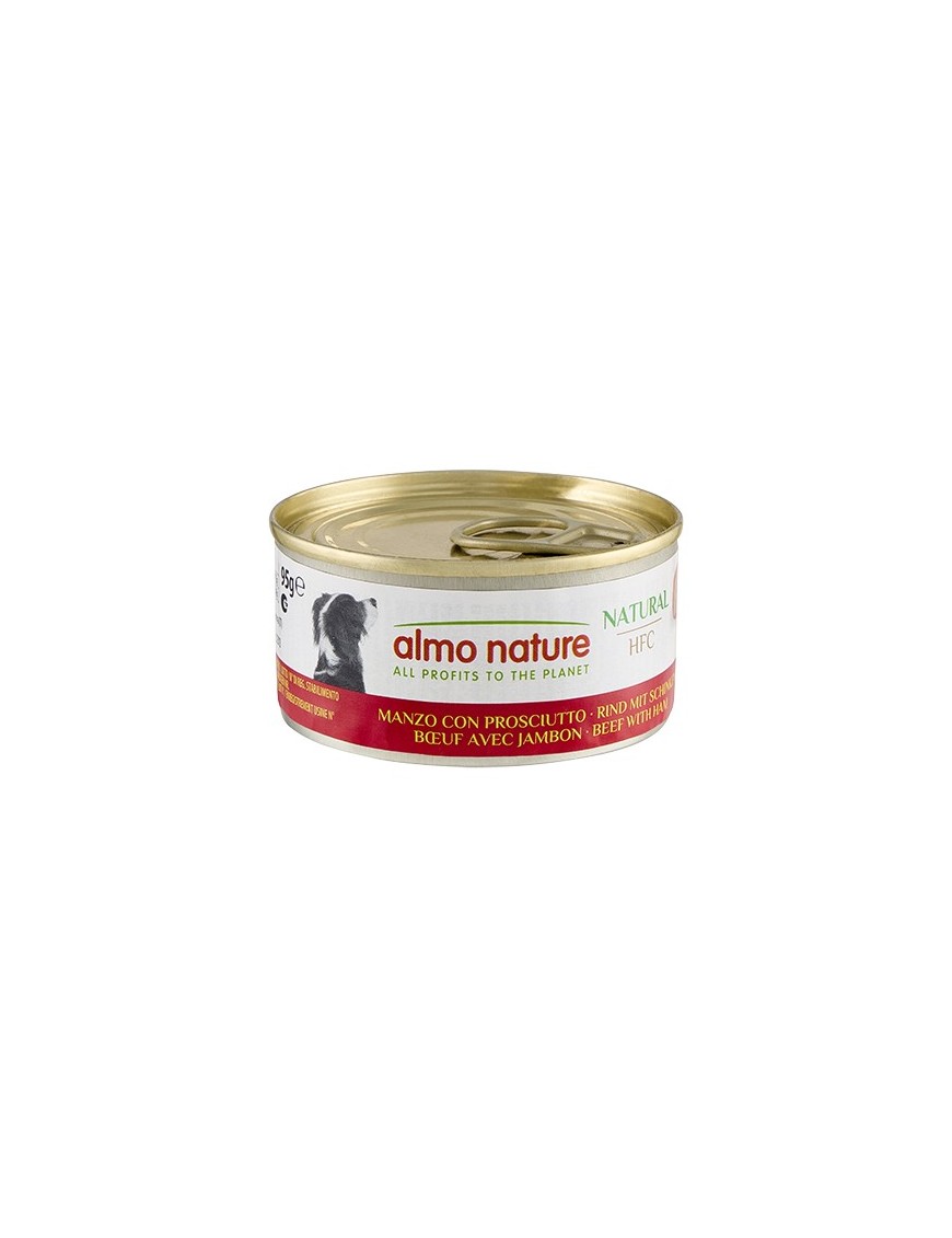 Almo Natural Boeuf et jambon boîte 95 g