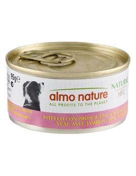 Almo Natural Veau et jambon boîte 95 g