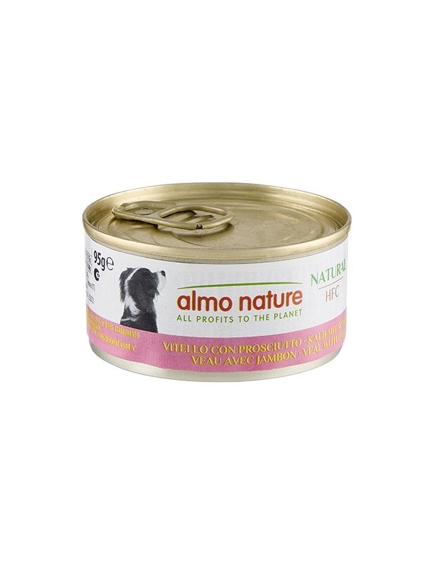 Almo Natural Veau et jambon boîte 95 g