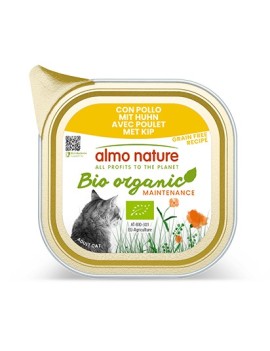 Almo Bio organic Poulet barquette 85 g