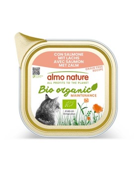 Almo Bio organic Saumon barquette 85 g
