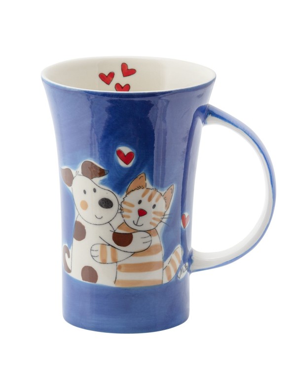 Tasse Mug Cat & Dog Love