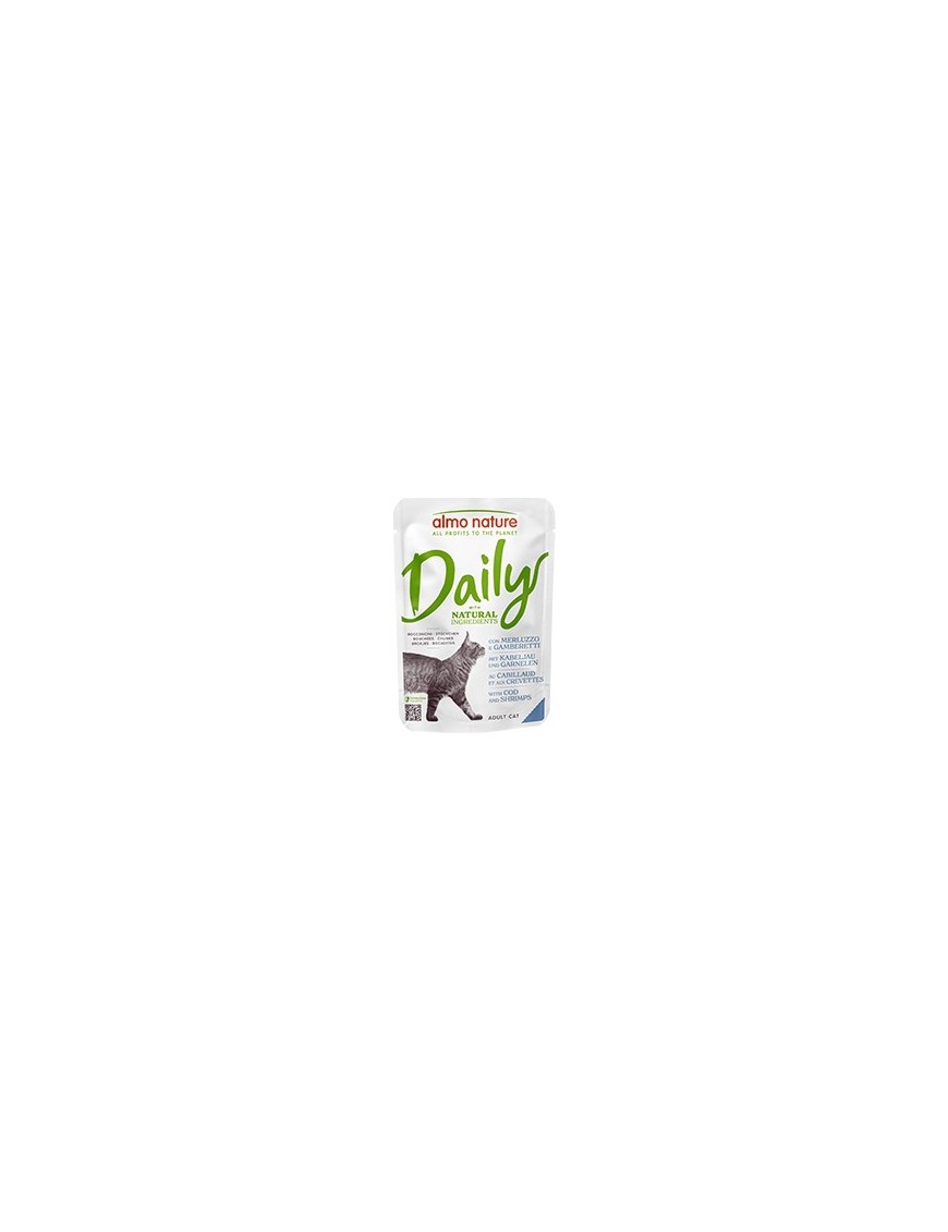 Almo Daily Morue & crevettes sachet 70 g