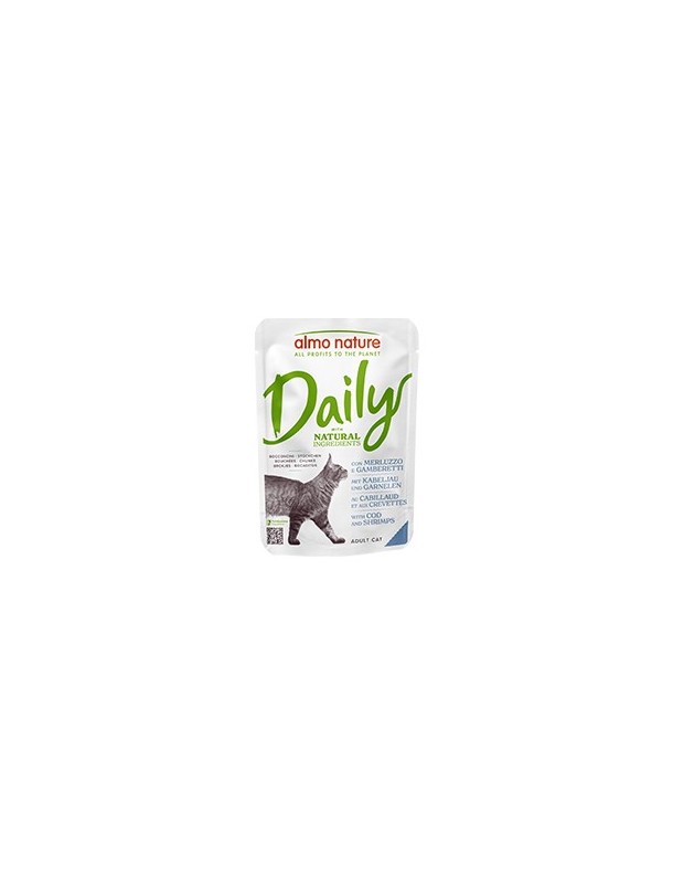 Almo Daily Morue & crevettes sachet 70 g