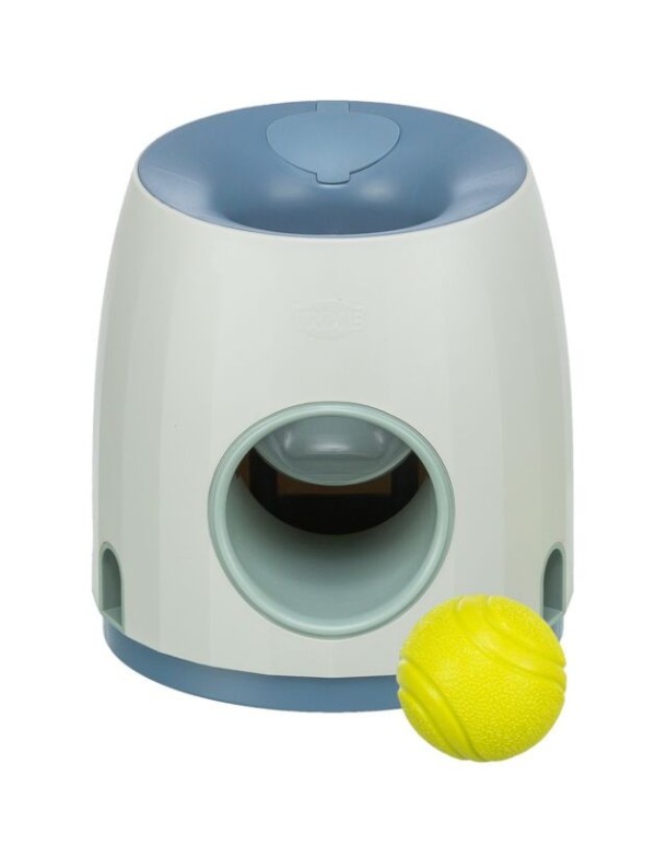 Distributeur de friandises / lanceur balle