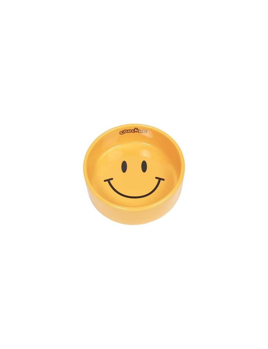Gamelle Smiley Jaune-orange