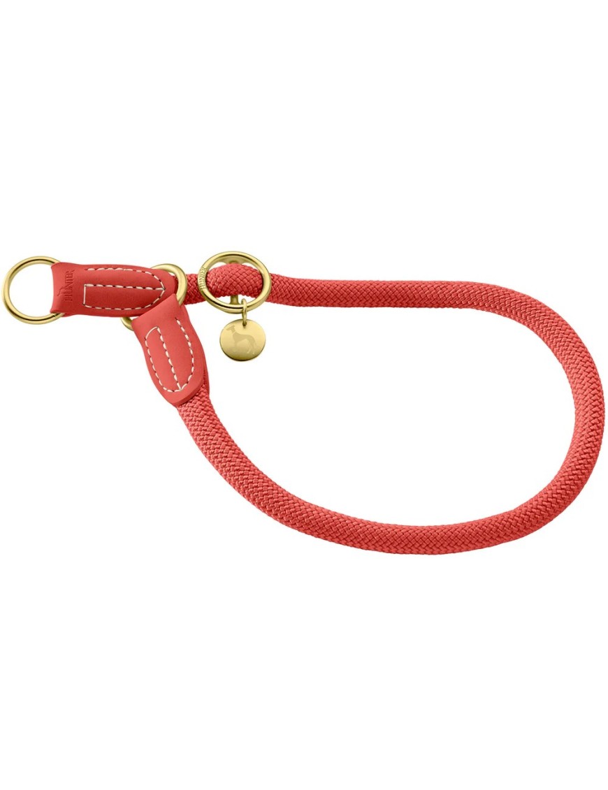 Collier semi-étrangleur Malibu Corail 45 cm