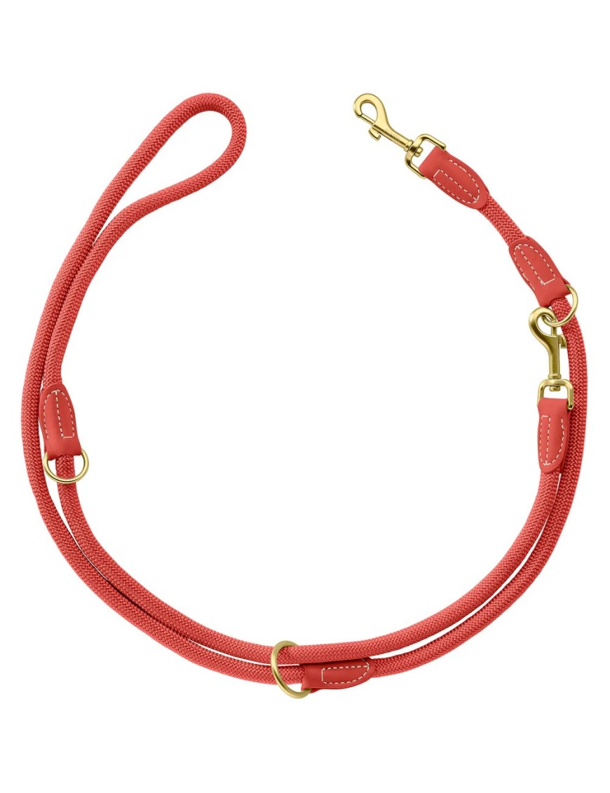 Laisse Malibu Corail 200 cm