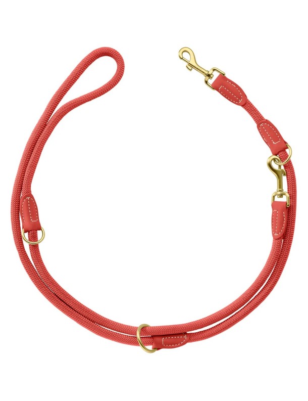 Laisse Malibu Corail 200 cm