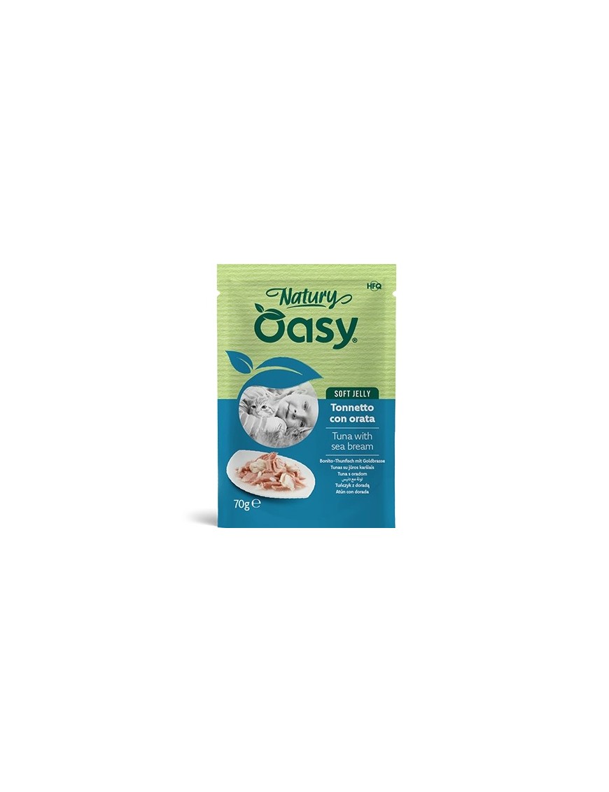 Oasy Natury Adulte Thon/dorade sachet gelée 70 g